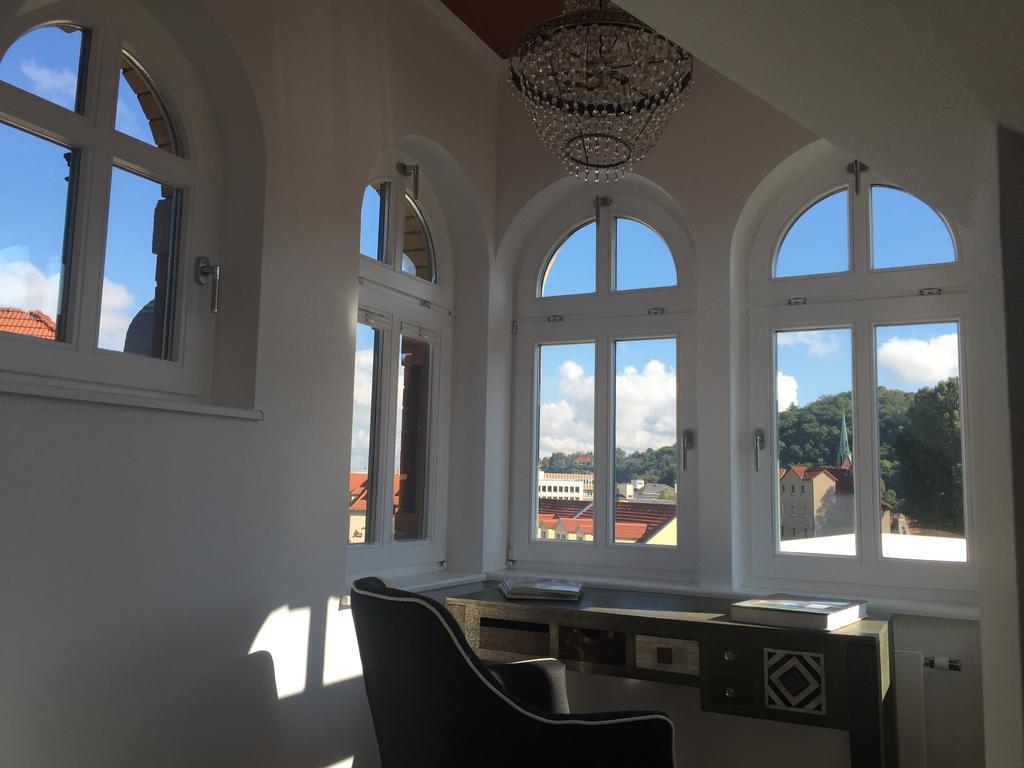 Elbsandstein Apartments Meißen 客房 照片